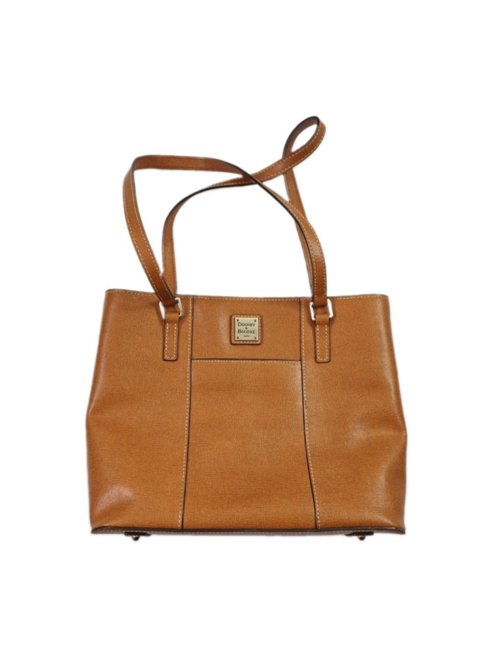 Dooney & Bourke Small Lexington Saffiano Leather Tote Bag Caramel